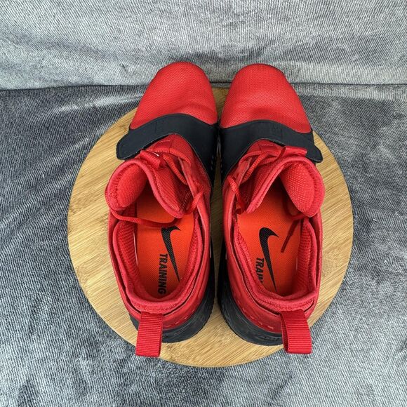Nike Air Max Trainer 1 Shoes Mens Size 11.5 Red Black Strap Training AO0835-600 - Picture 5 of 9